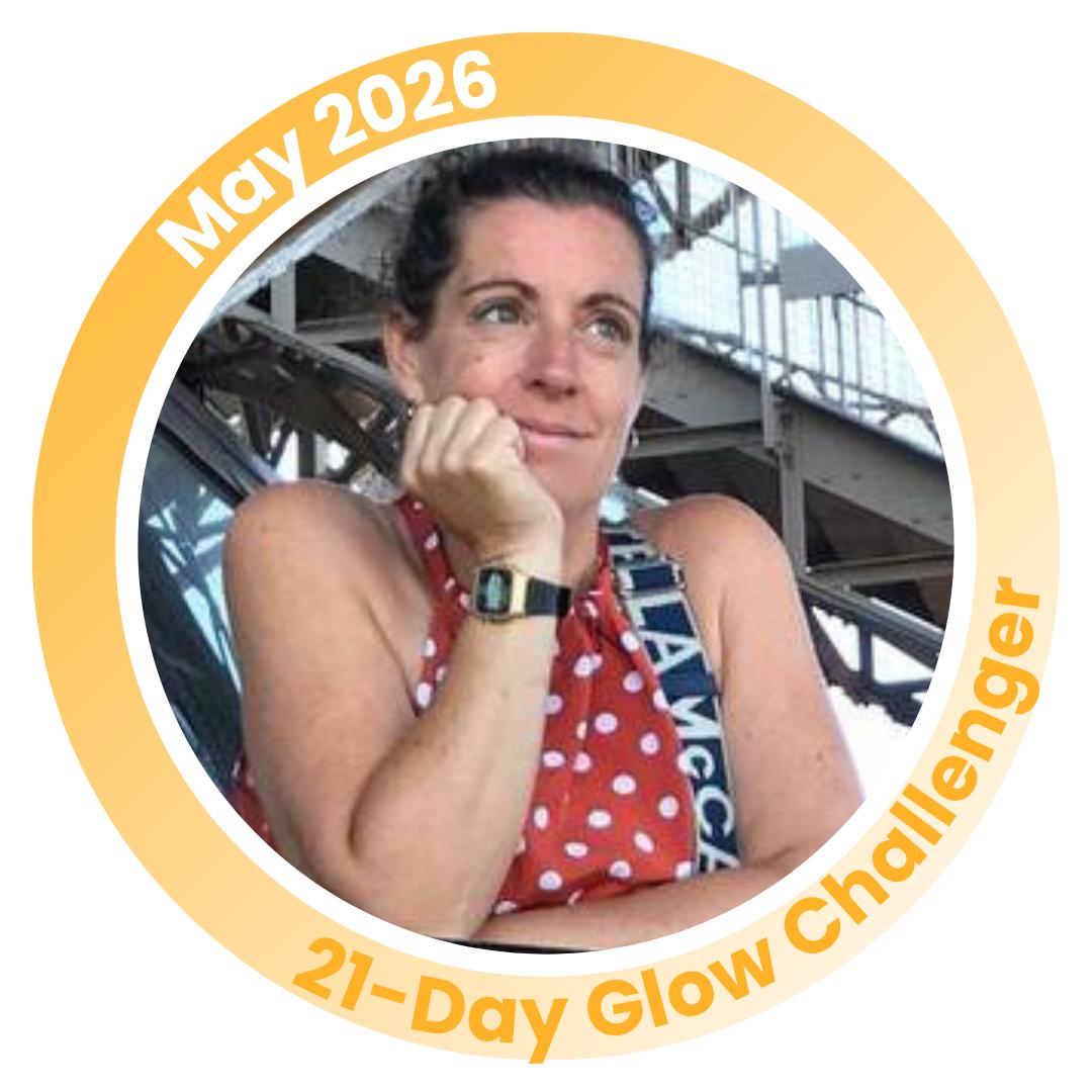 Glow Walk Club testimonial from Rebecca, UK